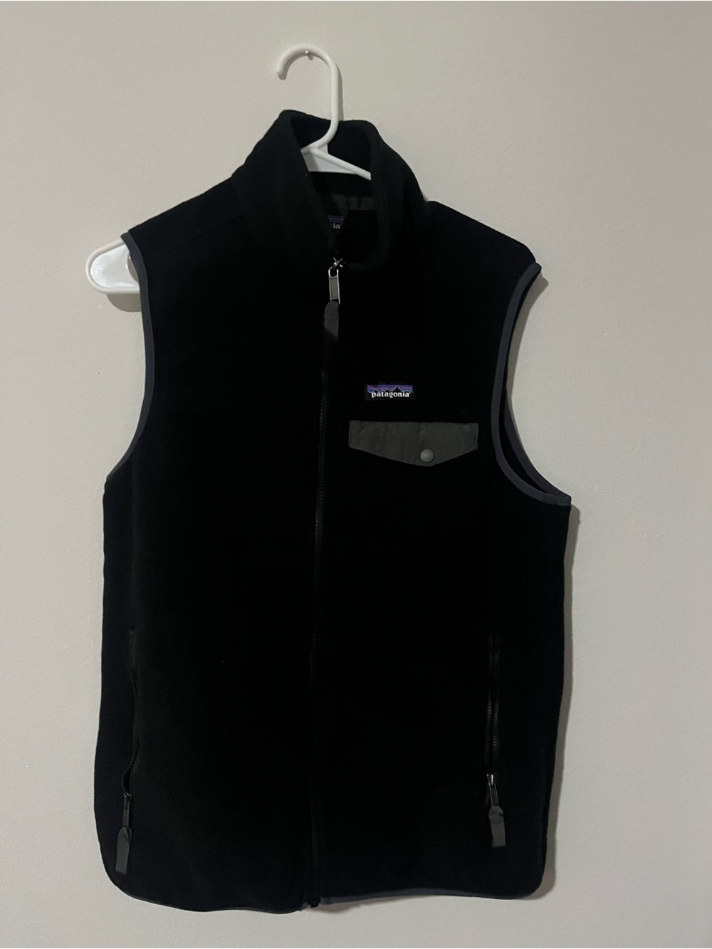 Patagonia Black Synchilla Fleece Vest